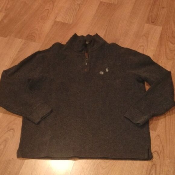 Ralph Lauren Other - Ralph Lauren Men's Dark Gray Zip-Up Sweater